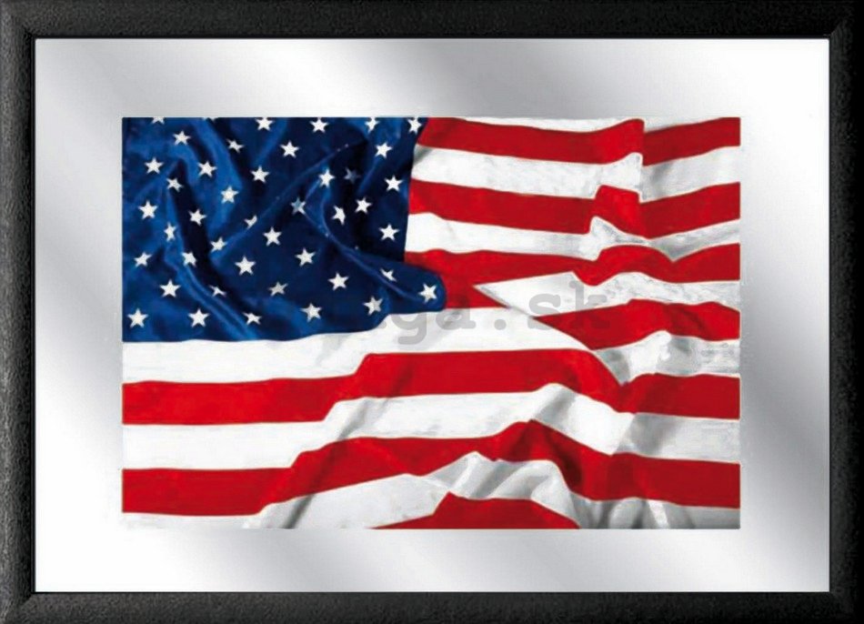 Zrkadlo - USA Vlajka