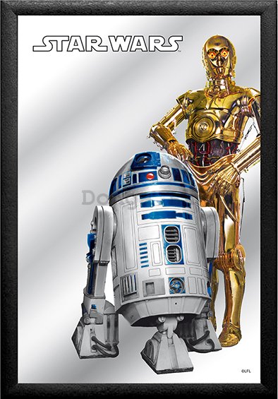 Zrkadlo - Star Wars (R2-D2 & C-3PO)