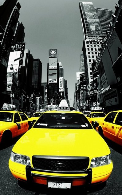 Fotoobraz - NYC Taxis (Times Square) (2)