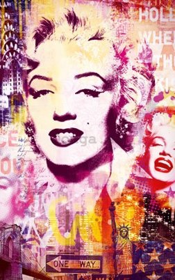 Fotoobraz - Marilyn Monroe city collage