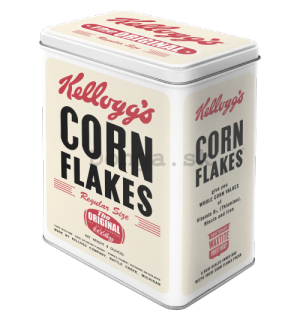 Plechová dóza L - Kellogg 's Corn Flakes
