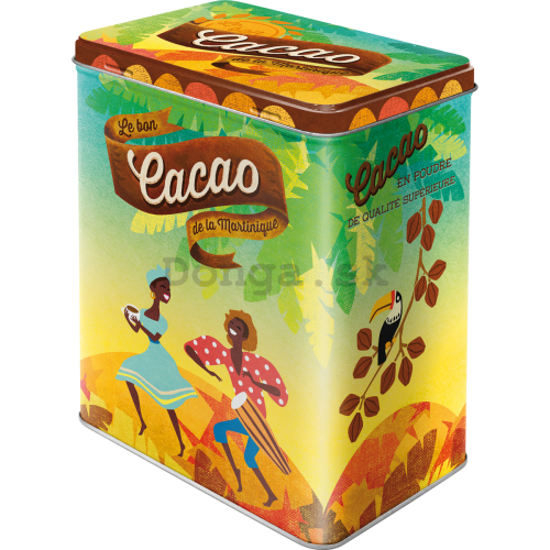 Plechová dóza - Cacao