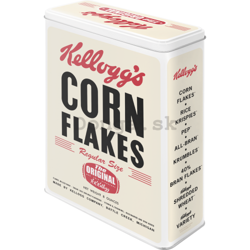 Plechová dóza XL - Kellogg's Corn Flakes