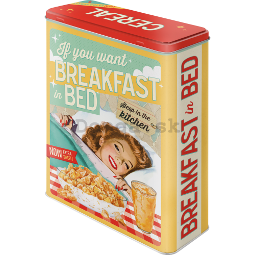 Plechová dóza - Breakfast in Bed