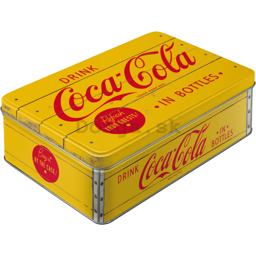 Plechová dóza - Coca-Cola (Žlté logo)