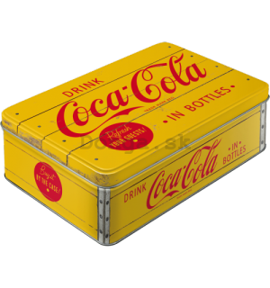 Plechová dóza - Coca-Cola (Žlté logo)