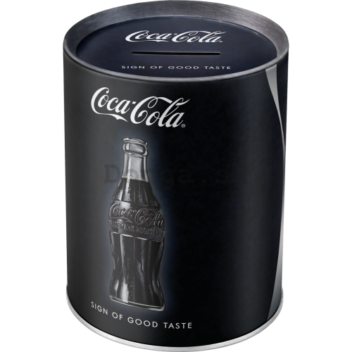 Plechová pokladnička - Coca-Cola (Sign of Good Taste)