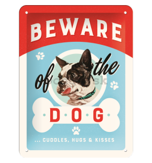 Plechová ceduľa - Beware of the Dog