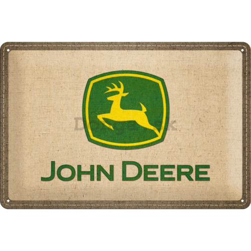 Plechová ceduľa – John Deere (Záplata)