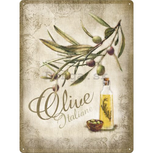 Plechová ceduľa – Olive