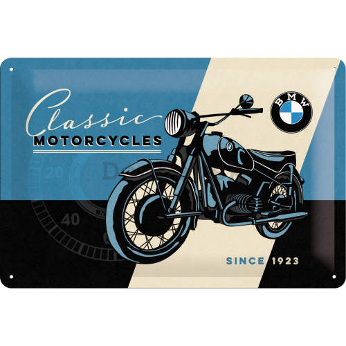 Plechová ceduľa – BMW (Classic motorcycles)