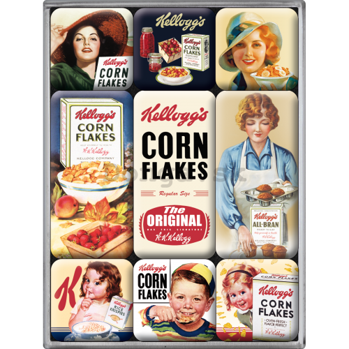 Sada magnetov - Kellogg's Corn Flakes (1)