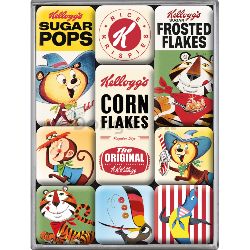 Sada magnetov - Kellogg's Corn Flakes (2)