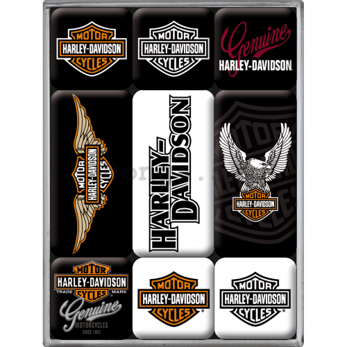 Súprava magnetov - Harley Davidson (1)