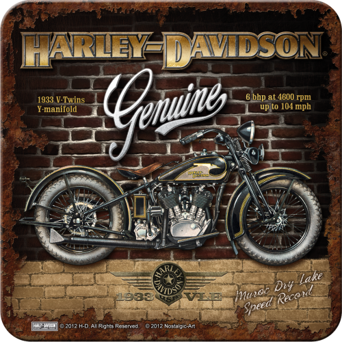 Sada podtáciek 2 - Harley-Davidson Genuine 1933