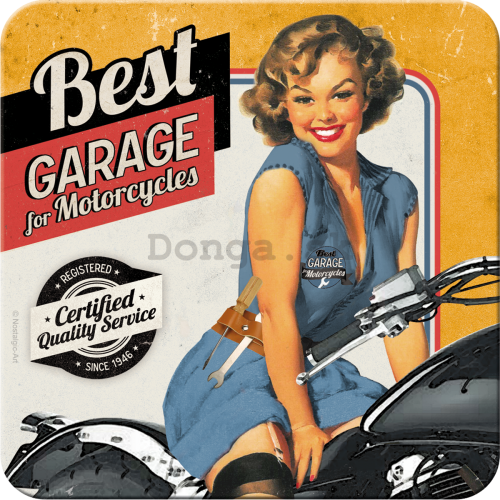 Sada podtáciek 2 - Best Garage (Žltá)