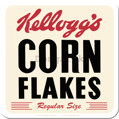 Sada podtáciek 2 - Kellogg's Corn Flakes