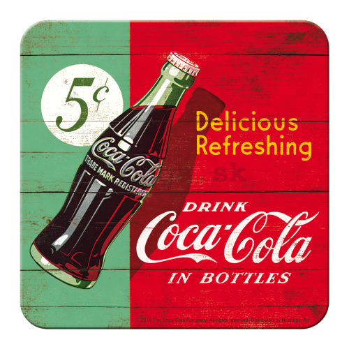 Sada podtáciek 2 - Coca-Cola (dvojfarebná)