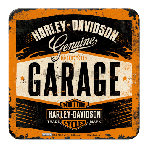 Sada podtáciek 2 - Harley Davidson (Garage)
