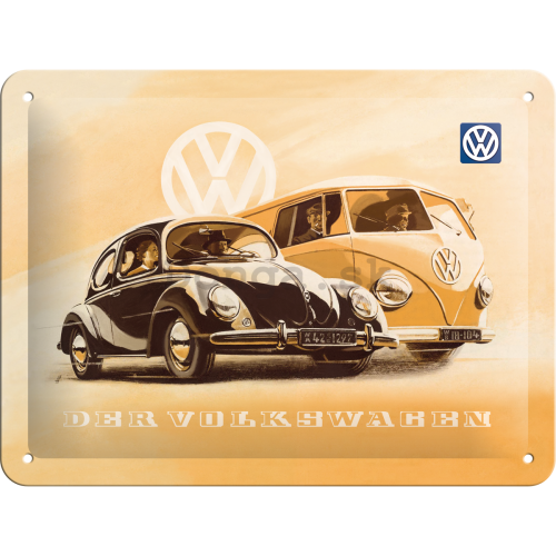 Plechová ceduľa – VW Kafer und Bully