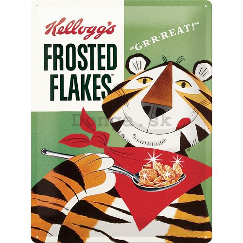 Plechová ceduľa – Frosted Flakes