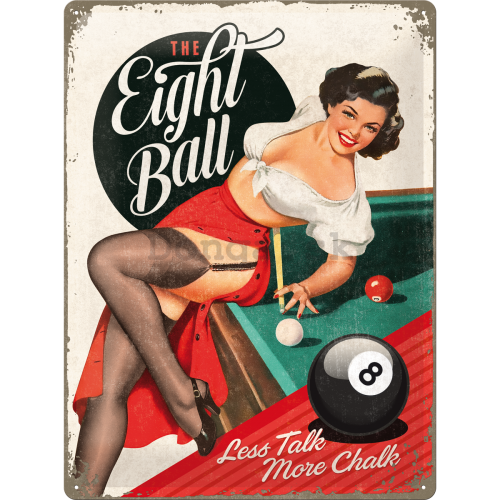 Plechová ceduľa - The Eight Ball