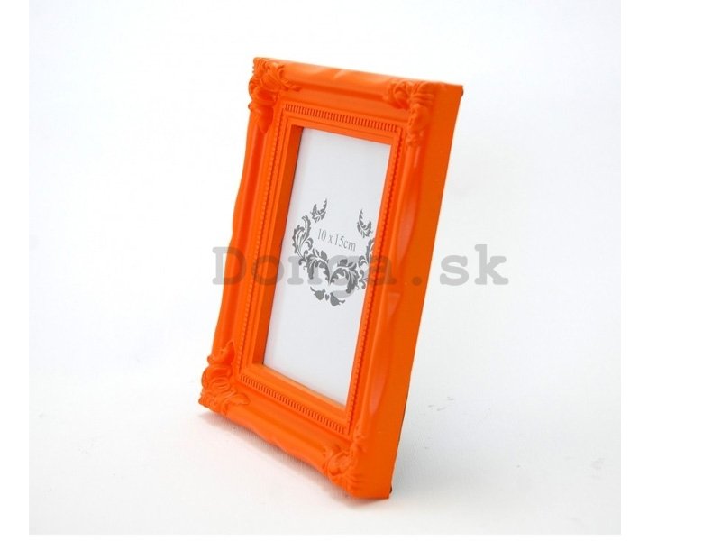 Fotorám - oranžový set, 10x5cm | 6x9cm