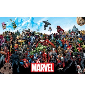 Plagát - Marvel Universe