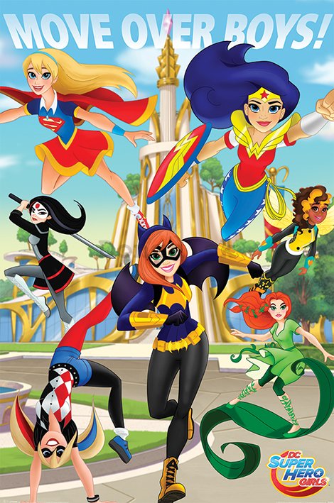 Plagát - DC Super Hero Girls