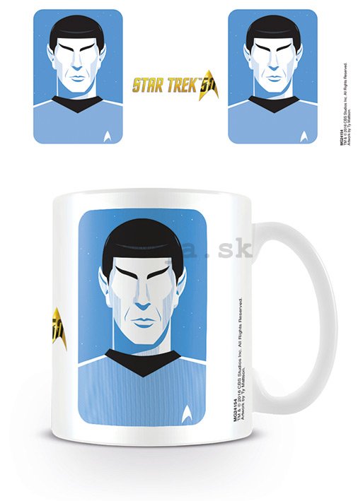 Hrnček - Star Trek (Modrý Spock)