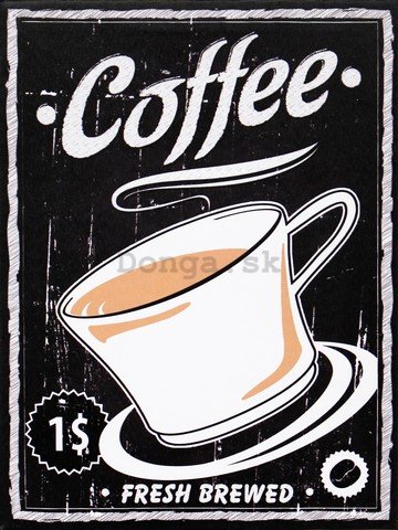 Obraz na plátne - Coffee (Fresh Brewed)