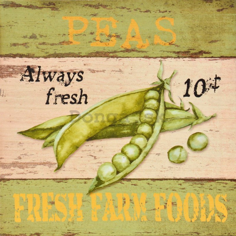Obraz na plátne - Peans (Fresh Farm Foods)