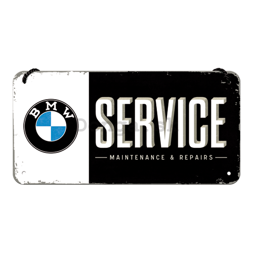 Závesná ceduľa – BMW Service