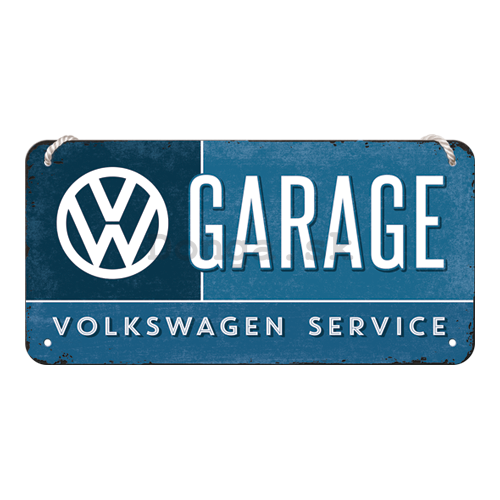 Závesná ceduľa – VW Garage