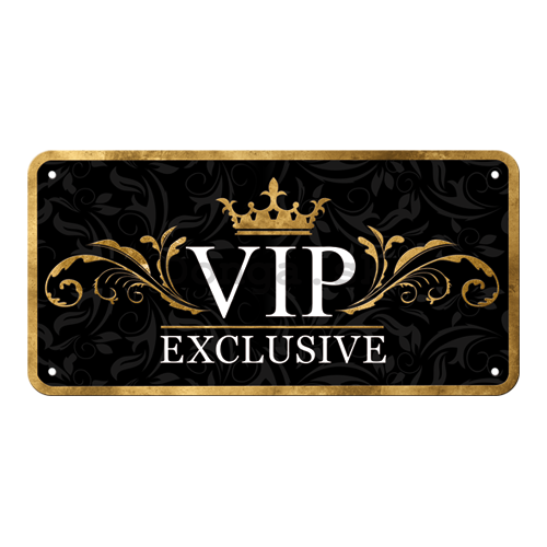 Závesná ceduľa – VIP Exclusive