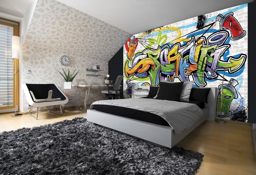 Fototapeta: Graffiti (5) - 184x254 cm