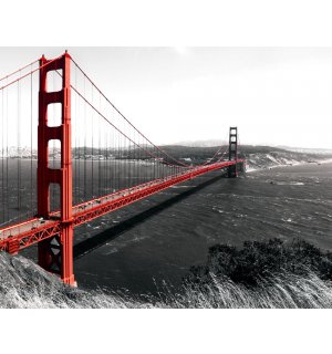 Fototapeta: Golden Gate Bridge (1) - 184x254 cm