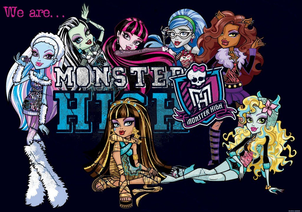 Fototapeta: Monster High (5) - 184x254 cm