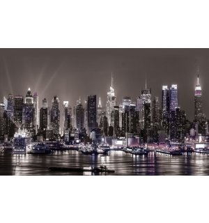Fototapeta: Nočné New York - 184x254 cm