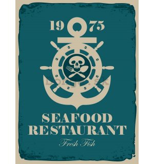 Fototapeta: Seafood Restaurant - 254x184 cm
