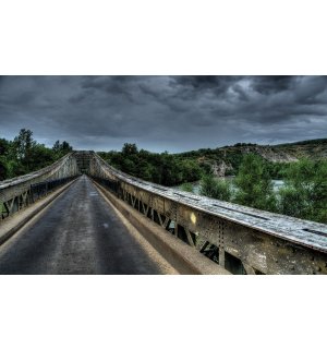 Fototapeta: Pred búrkou (most) - 184x254 cm