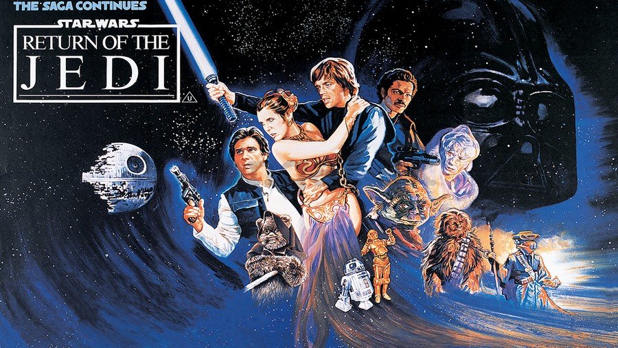 Fototapeta: Star Wars Return of the Jedi (1) - 254x368 cm