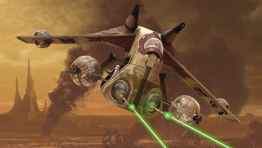 Fototapeta: Star Wars Attack of the Clones (1) - 254x368 cm