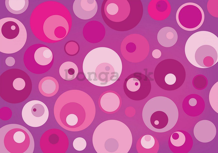 Fototapeta: Ružová abstrakcie (2) - 184x254 cm