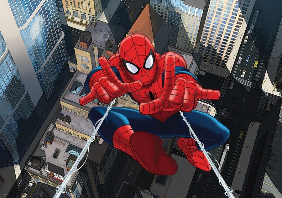 Fototapeta: Spiderman (3) - 254x368 cm