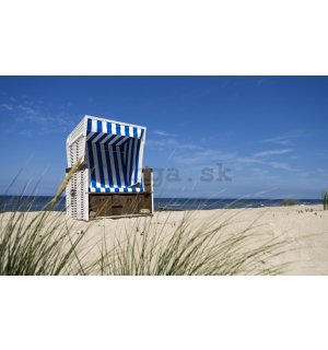 Fototapeta: Lehátko na pláži - 184x254 cm