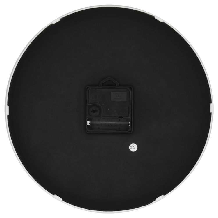 Nástenné hodiny: Číselné kruhy (sivá) - 30 cm