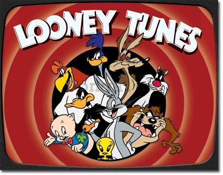 Plechová ceduľa - Looney Tunes