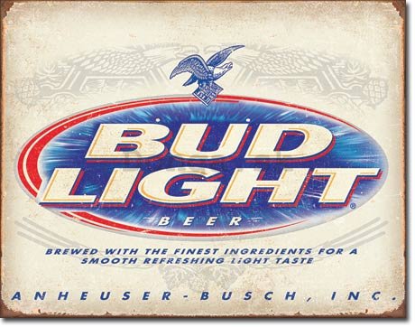 Plechová ceduľa - Bud Light (2)