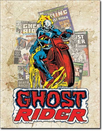 Plechová ceduľa - Ghost Rider (1)